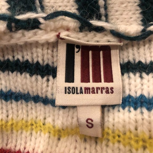 I'M Isola Marras multicolor Knit sweater sz. Small (B04) - Picture 2 of 8
